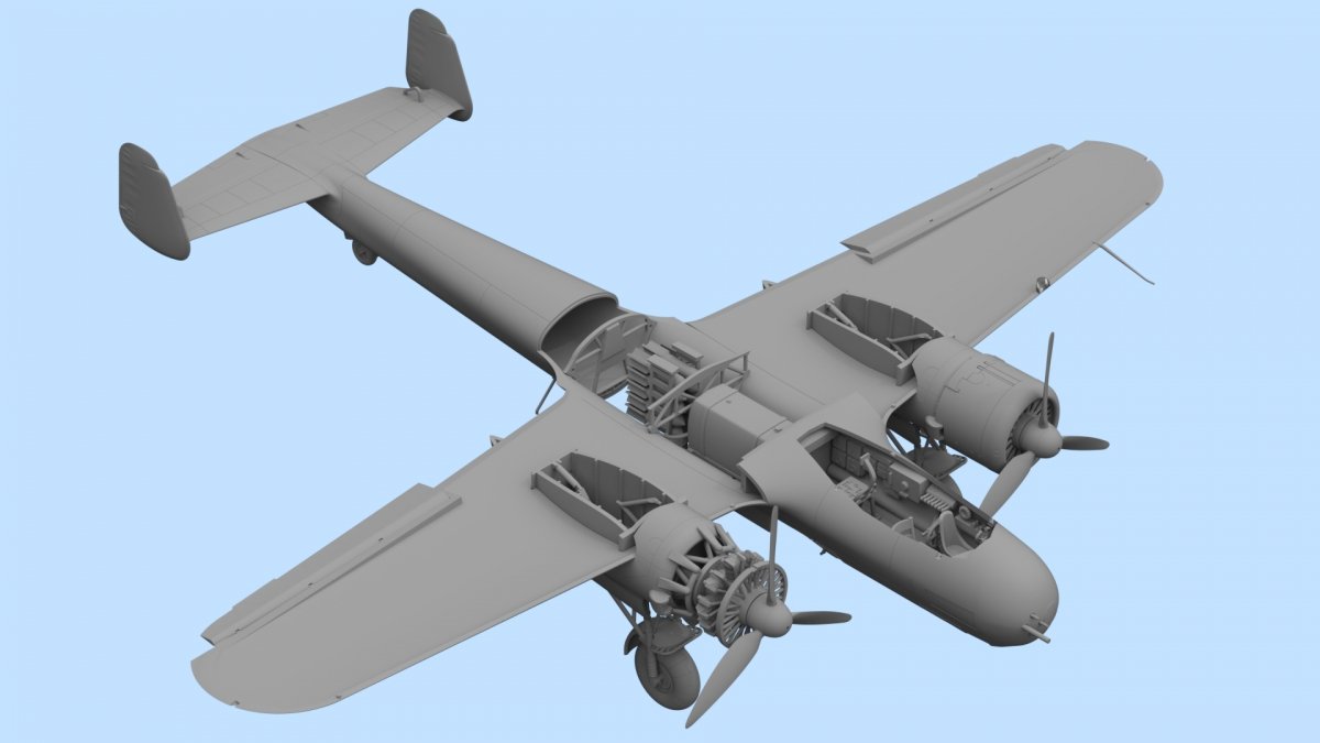 ICM 72307 Do 17Z-7, WWII German Night Fighter 1/72 – imagen 2