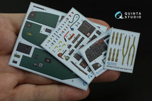 Quinta Studio QD48237 B-26K 3D-Printed &amp;amp; coloured Interior on decal paper (ICM) 1/48 – Bild 2