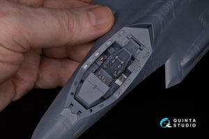 Quinta Studio QD48060 F-35A 3D-Printed &amp;amp; coloured Interior on decal paper (Meng) 1/48 – imagen 6