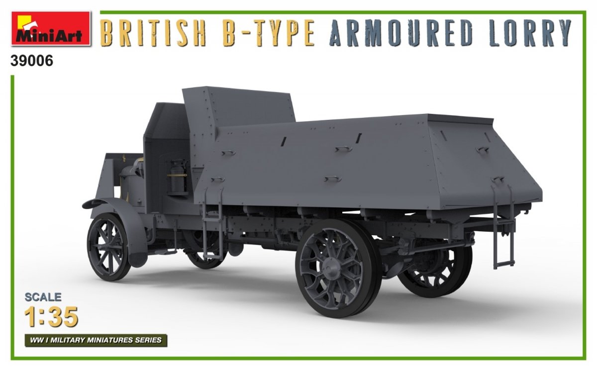 Miniart 39006 BRITISH B-TYPE ARMORED LORRY 1/35 – image 10