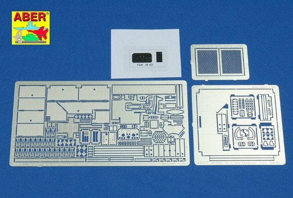 Aber 35152 Amerykanski niszczyciel czolgow M-10 cz.2 wnetrze (ACA) 1/35