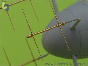 Master AM-48-027 German radar FuG 220 Lichtenstein SN-2 (used on nightfighters Bf 110, Ju 88) 1/48 – Bild 3