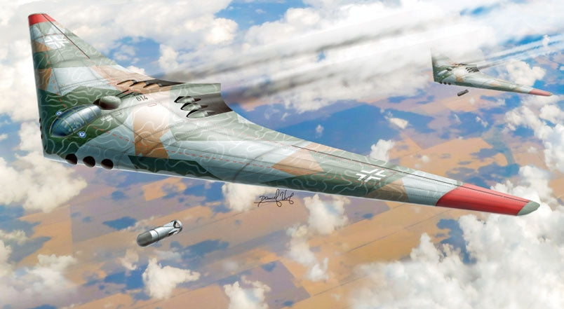 Modelcollect UA72217 Horten H.XVIIIA Bombardier tactique à très longue portée 1/72