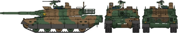Tamiya 35329 JGSDF Type 10 TANK 1/35 – zdjęcie 11