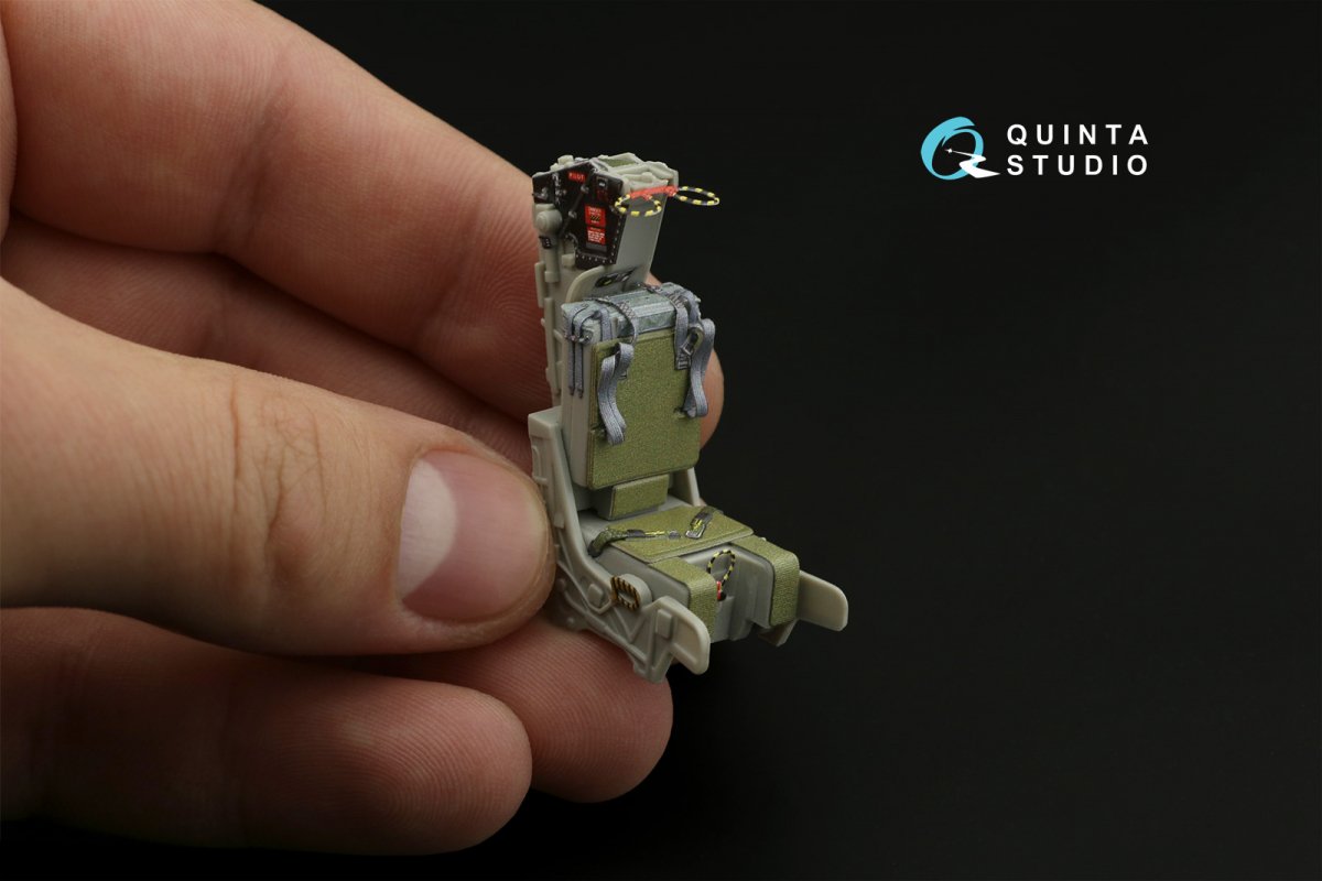 Quinta Studio QR32013 GRU-7A ejection seats F-14A/B (2 pcs) ( Trumpeter ) 1/32 – immagine 6
