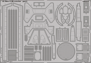 Eduard 32269 F-14D exterior TRUMPETER 1/32