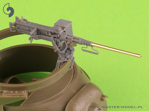 Master GM-35-073 Browning M2HB .50 cal (12,7mm) - do montażu na pierścieniu M49 (karetka D40721 / kołyska D40733 / skrzynka D40731 lub D90078) 1/35 – zdjęcie 2