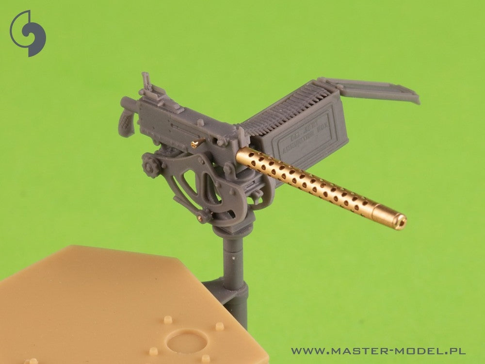 Master GM-35-087 Browning M1919 A4 .30 cal (7,62mm) - z uchwytem plot. M20 (używany np. na M3 Stuart) lub z kołyską D7431 (np. M3 Scout Car) 1/35 – immagine 9