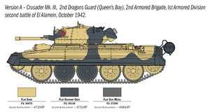 Italeri 6592 Crusader Mk. III with British Crew 1/35 – immagine 7