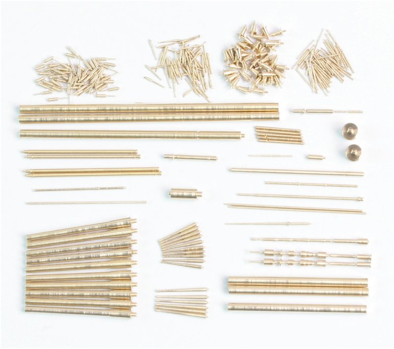 Pontos 35024FN USS BB-35 Texas 1945 Detail up set (Teak tone Deck) 1/350 – immagine 8