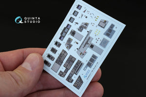 Quinta Studio QD48052 F-15E 3D-Printed &amp;amp; coloured Interior on decal paper (for Revell kit) 1/48 – Bild 3