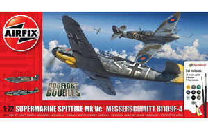 Airfix 50194 Supermarine Spitfire Mk.Vc vs Bf109F-4 Dogfight Double - Gift Set 1/72