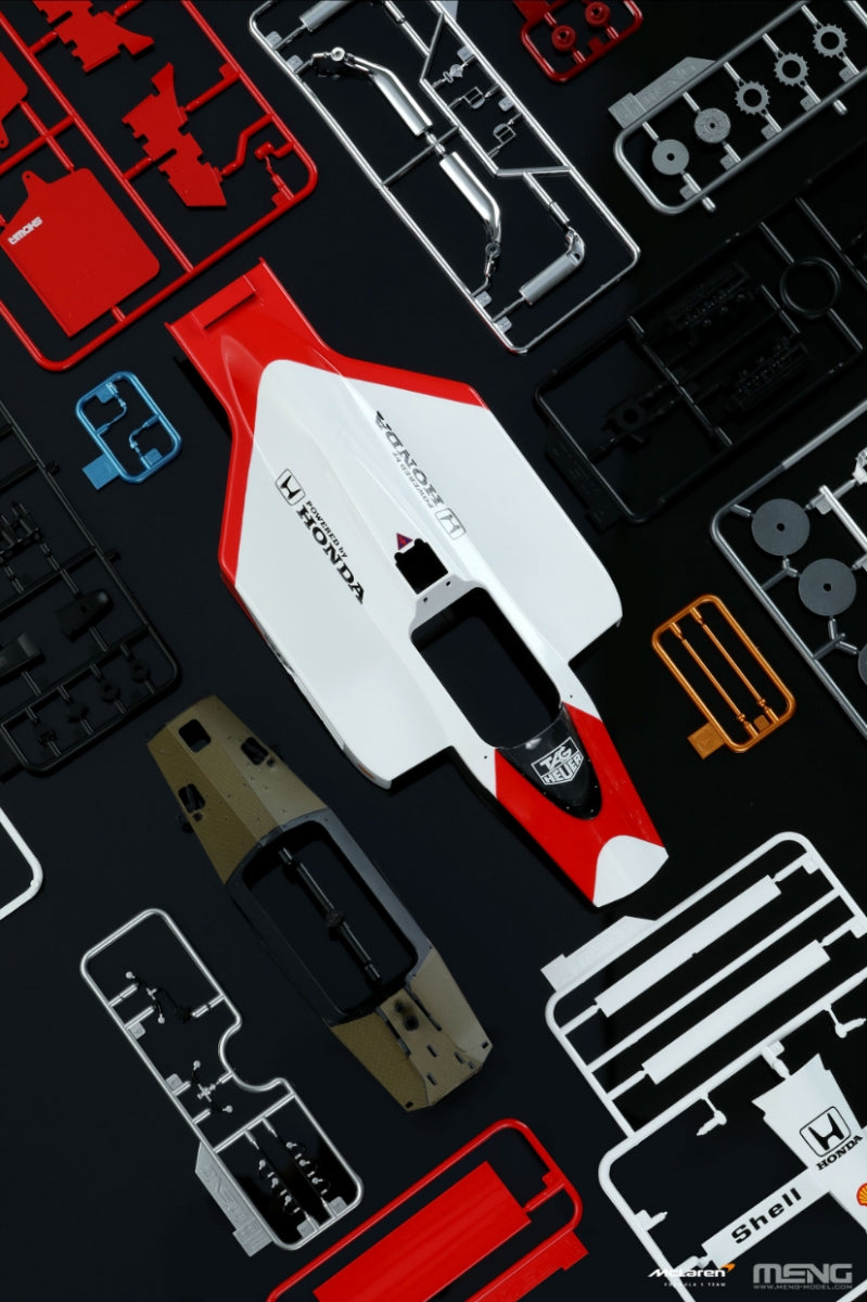 Meng Model RS-005 McLaren MP4/4 1988 (Pre-Colored Edition) 1/12 – immagine 3