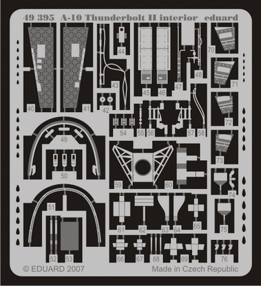 Eduard 49395 A-10 interior 1/48 Hobby Boss – Bild 2