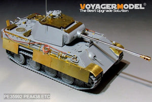 Voyager Model PEA438 WWII German Panther A/G Pz.Rgt.26 Anti Aircraft Armor（For TAKOM 2119/2120/2121) 1/35 – immagine 3
