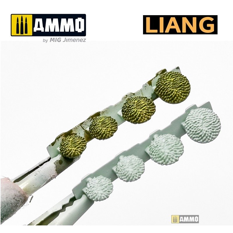 Liang 0101 Tournesols en papier pour dioramas (pièces imprimées au laser et en 3D) – image 9