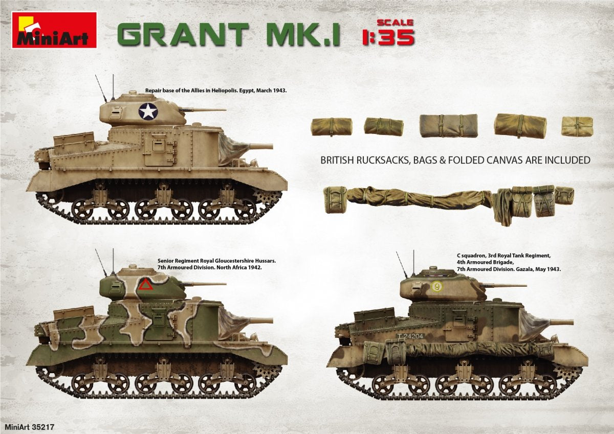 MiniArt 35217 Grant Mk.I w/interior 1/35 – image 23