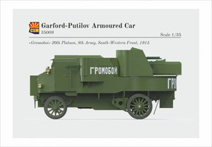 Copper State Models 35009 Garford-Putilov Armoured Car 1/35 – Bild 5