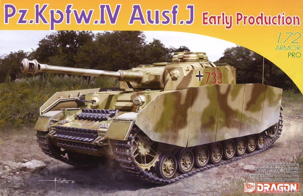 Dragon 7409 Pz.Kpfw.IV Ausf.J Première production 1/72