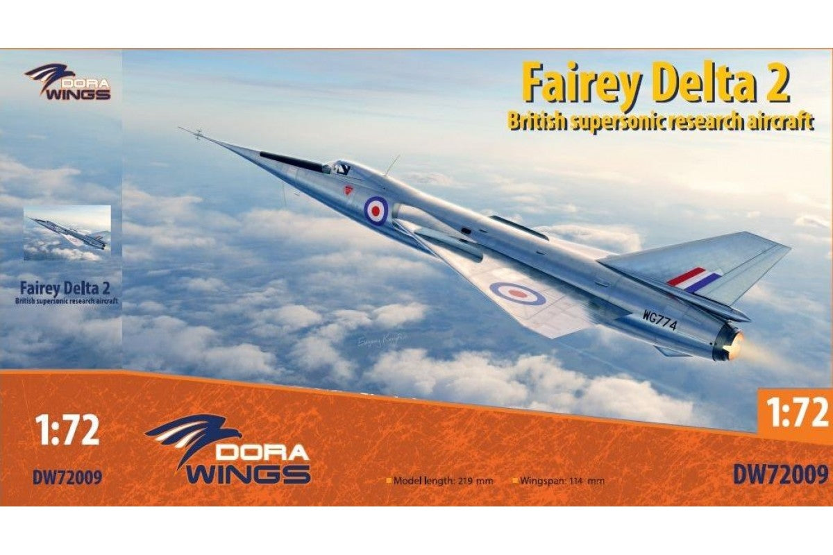 Dora Wings 72009 Fairey Delta 2 British supersonic research aircraft 1/72 – immagine 2