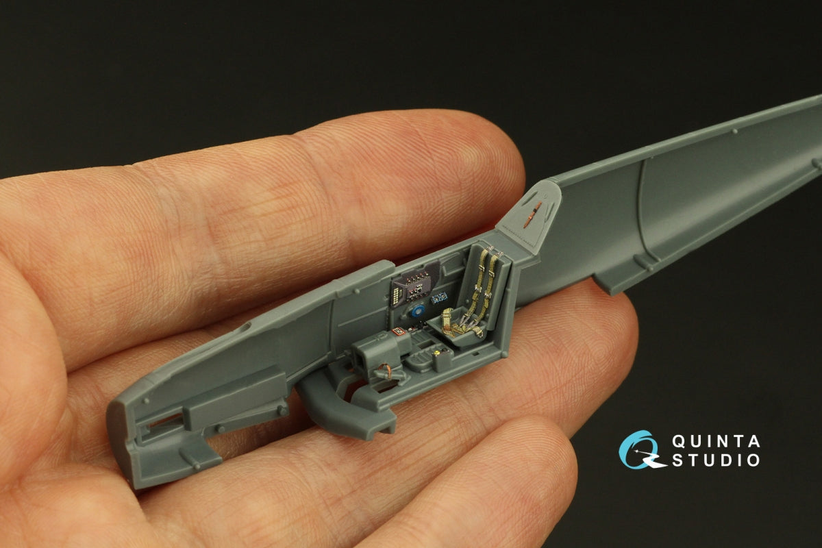 Quinta Studio QD72102 BF 109F-2/4 3D-Printed &amp;amp; coloured Interior on decal paper (Eduard) 1/72 – zdjęcie 9