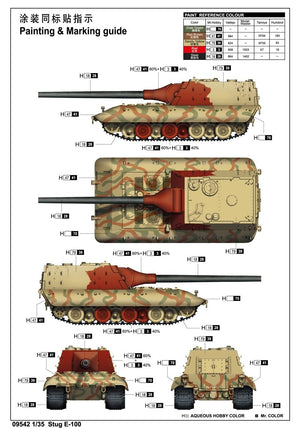 Trumpeter 09542 Stug E-100 1/35 – image 2