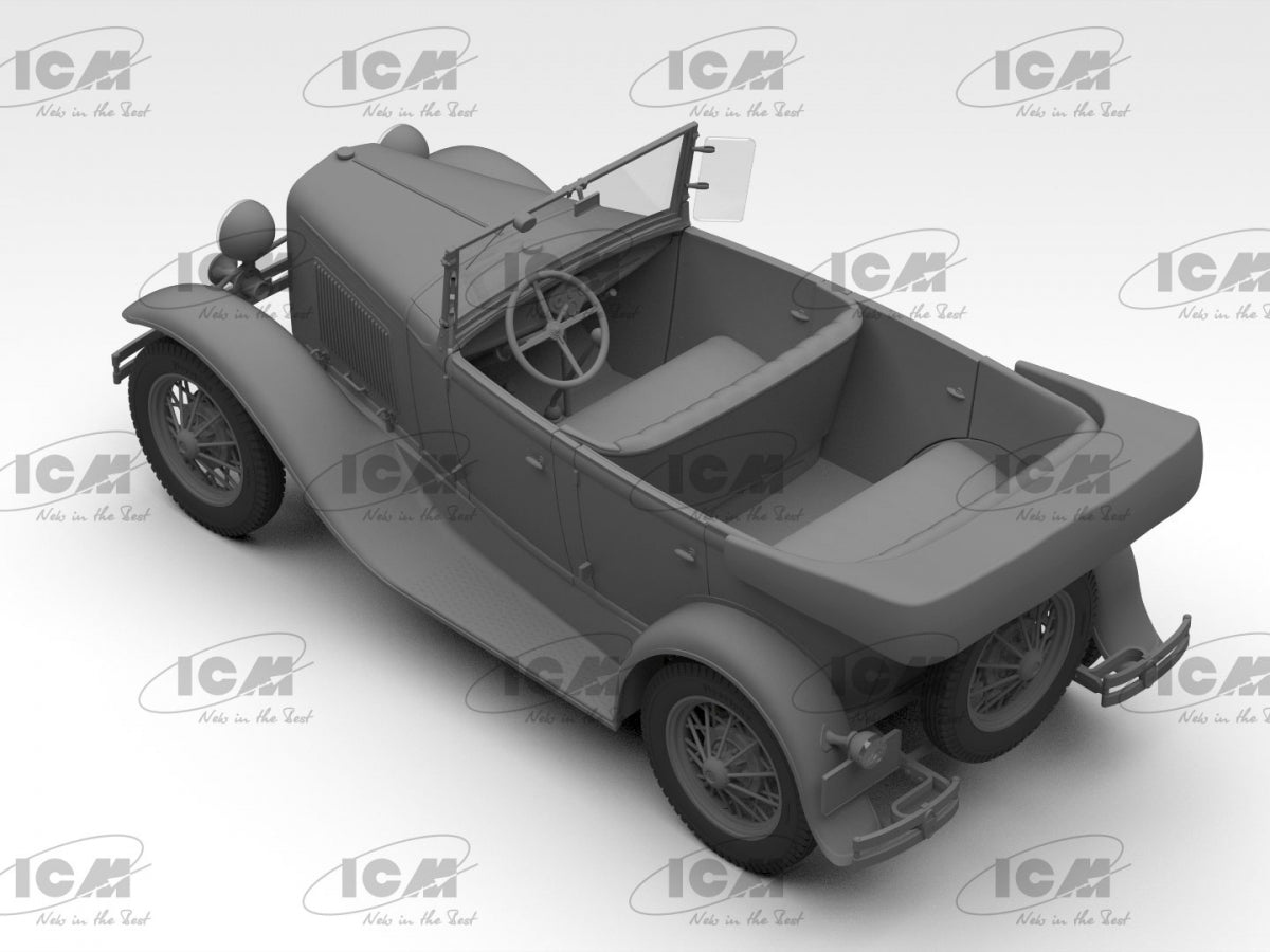ICM 24051 Model A Standard Phaeton (1930s) American Passenger Car 1/24 – immagine 12