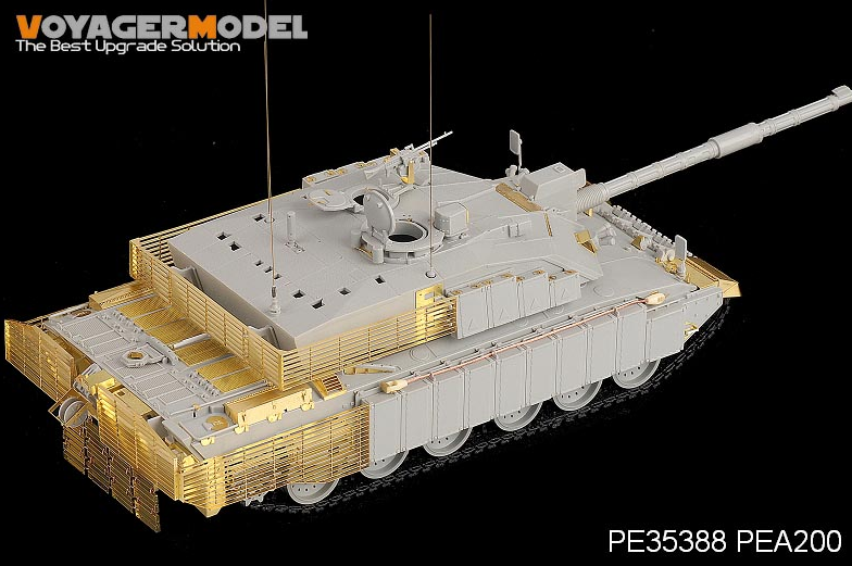 Voyager Model PEA200 Modern British Challenger 2 MBT slat amour (For TRUMPETER 001522) 1/35 – immagine 2