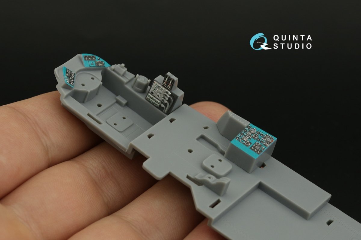 Quinta Studio QDS-48356 Mi-24D 3D-Printed &amp;amp; colored Interior on decal paper (Trumpeter) (Small version) 1/48 – image 12
