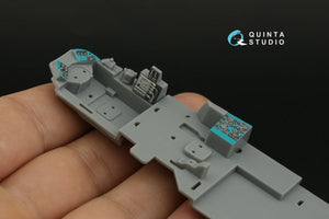 Quinta Studio QDS-48356 Mi-24D 3D-Printed &amp;amp; colored Interior on decal paper (Trumpeter) (Small version) 1/48 – image 12