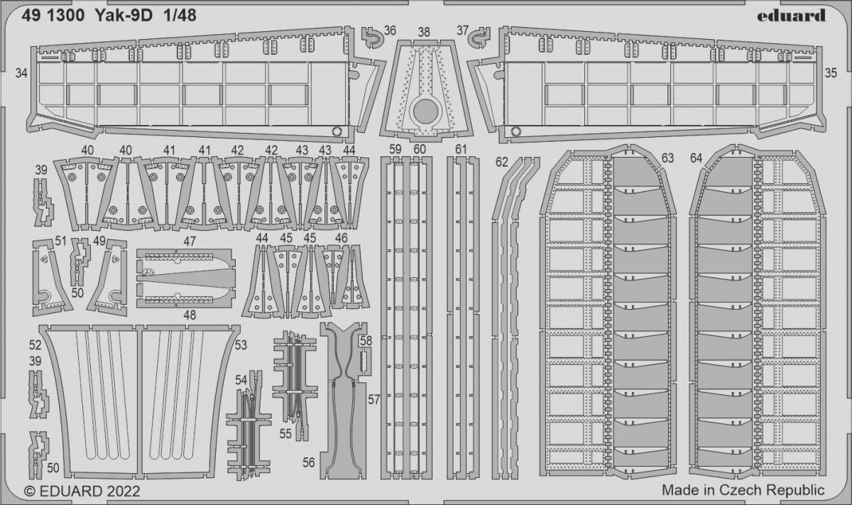 Eduard BIG49351 Yak-9D ZVEZDA 1/48 – immagine 4