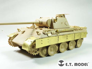 E.T. Model E35-242 WWII German Panther D Basic (For TAMIYA Kit) 1/35 – immagine 2