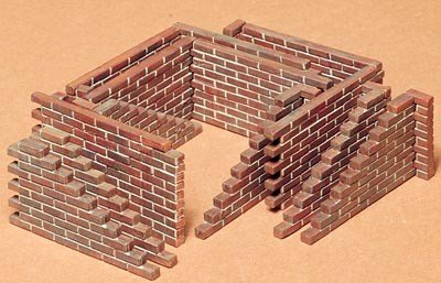 Tamiya 35028 Brick Wall Set 1/35 – imagen 2