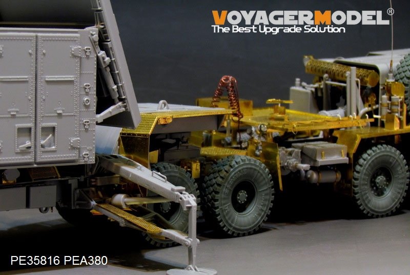 Voyager Model PE35816 Modern U.S.AN/MPQ-53 Radar w/M983 Tractor Basic（For TRUMPETER 01021+01022） 1/35 – Bild 2