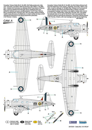 Special Hobby 72351 Delta Mk. II/ III RCAF 1/72 – zdjęcie 5