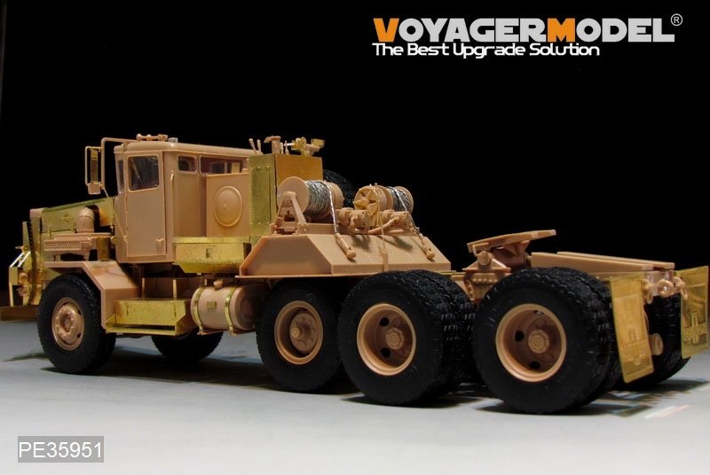Voyager Model PE35951 Modern US Army M911 C-HET &amp;amp;M747 Heavy Equipment Semi-Trailer For MENG SS-013 1/35 – zdjęcie 13