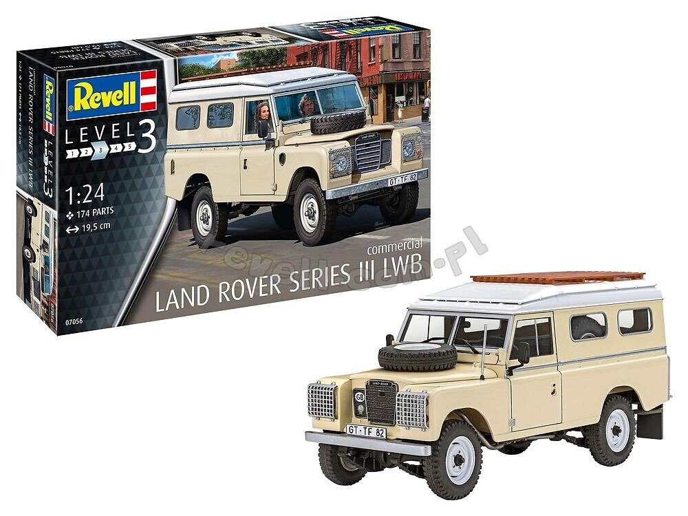 Revell 07056 Land Rover Series III LWB 109 commercial 1/24 – image 2