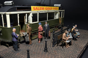 Miniart 38009 European Tramcar - Straßenbahn-Triebwagen 641 w/crew &amp;amp; passengers 1/35 – image 2
