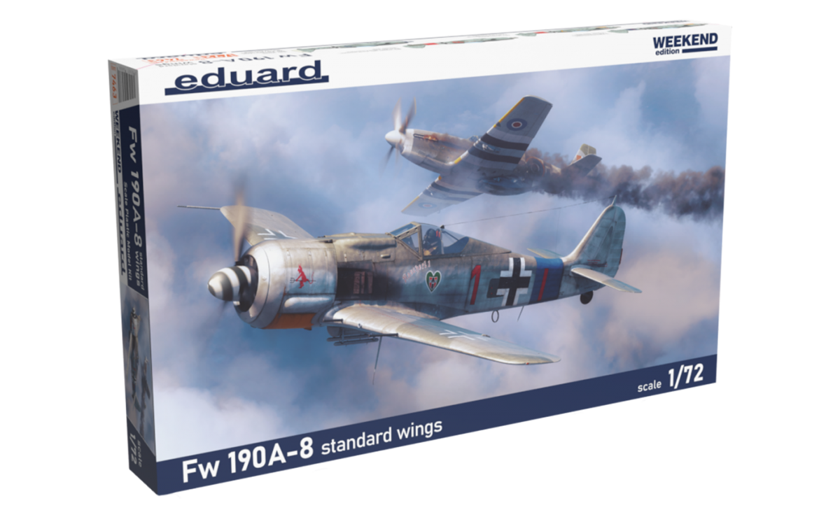 Eduard 7463 Fw 190A-8 standard wings 1/72 – imagen 2