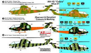AZmodel AZ7484 Attack Helicopter AH-1G Late &amp;quot;Cobra&amp;quot; What if? 1/72 – immagine 2