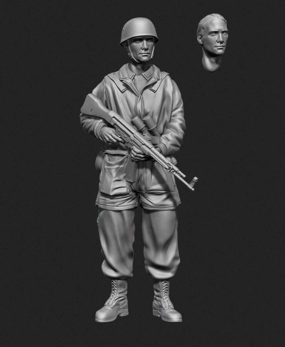 Panzer Art FI35-131 German fallschirmjäger Oder Front No.1 1/35 – Bild 6