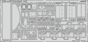 Eduard 32901 B-17E/ F front interior 1/32 HK MODELS – zdjęcie 2