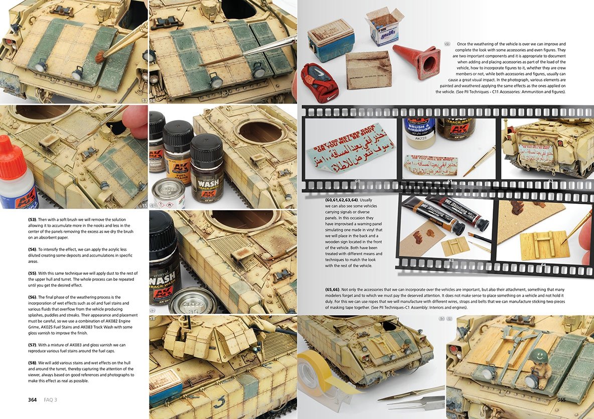 AK Interactive AK288 F.A.Q. 3 Military Vehicles – imagen 12