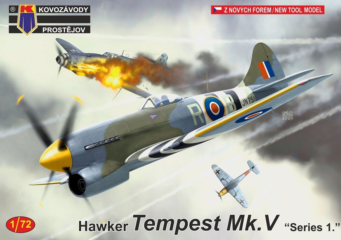 Kovozavody Prostejov KPM0221 Tempest Mk.V «Série 1». 1/72 