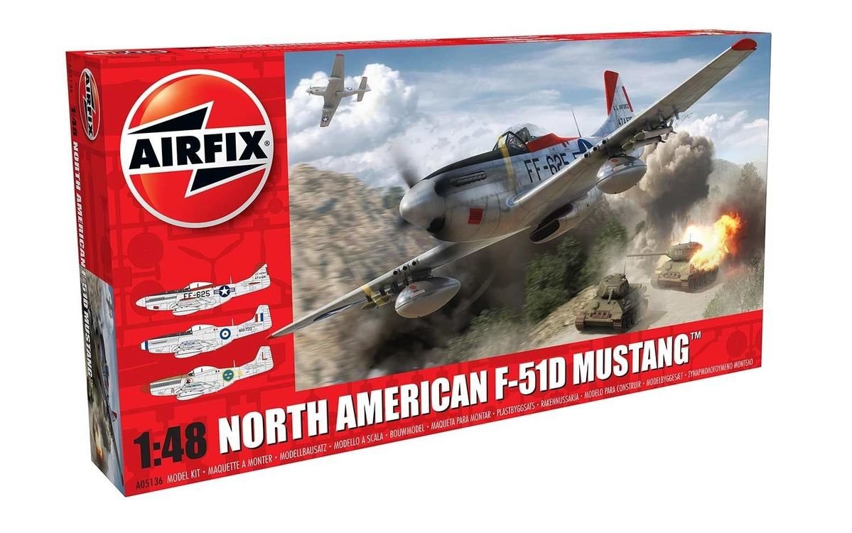 Airfix 05136 North American F-51D Mustang 1/48 – immagine 2