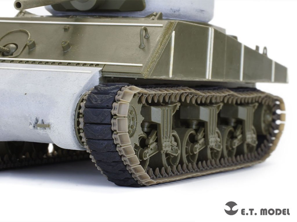 E.T. Model P35-093 WWII US ARMY M4 Sherman Extended End Connectors &amp;quot;Duck bill&amp;quot; type 1 1/35 – Bild 2