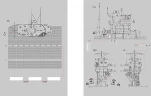Border Model BS-002 Akagi Bridge W/ Flight Deck 1/35 – zdjęcie 4