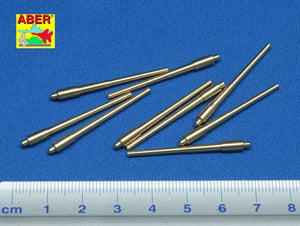 Aber 350L-06 Set of 9pcs 406mm short barrels for US ships for turrets without antiblast covers: North Carolina, Washington 1/350 – Bild 2