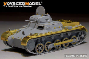 Voyager Model PE35492 WWII German Pz.Kpfw.I Ausf. B basicfor DRAGON 6186 1/35 – immagine 2