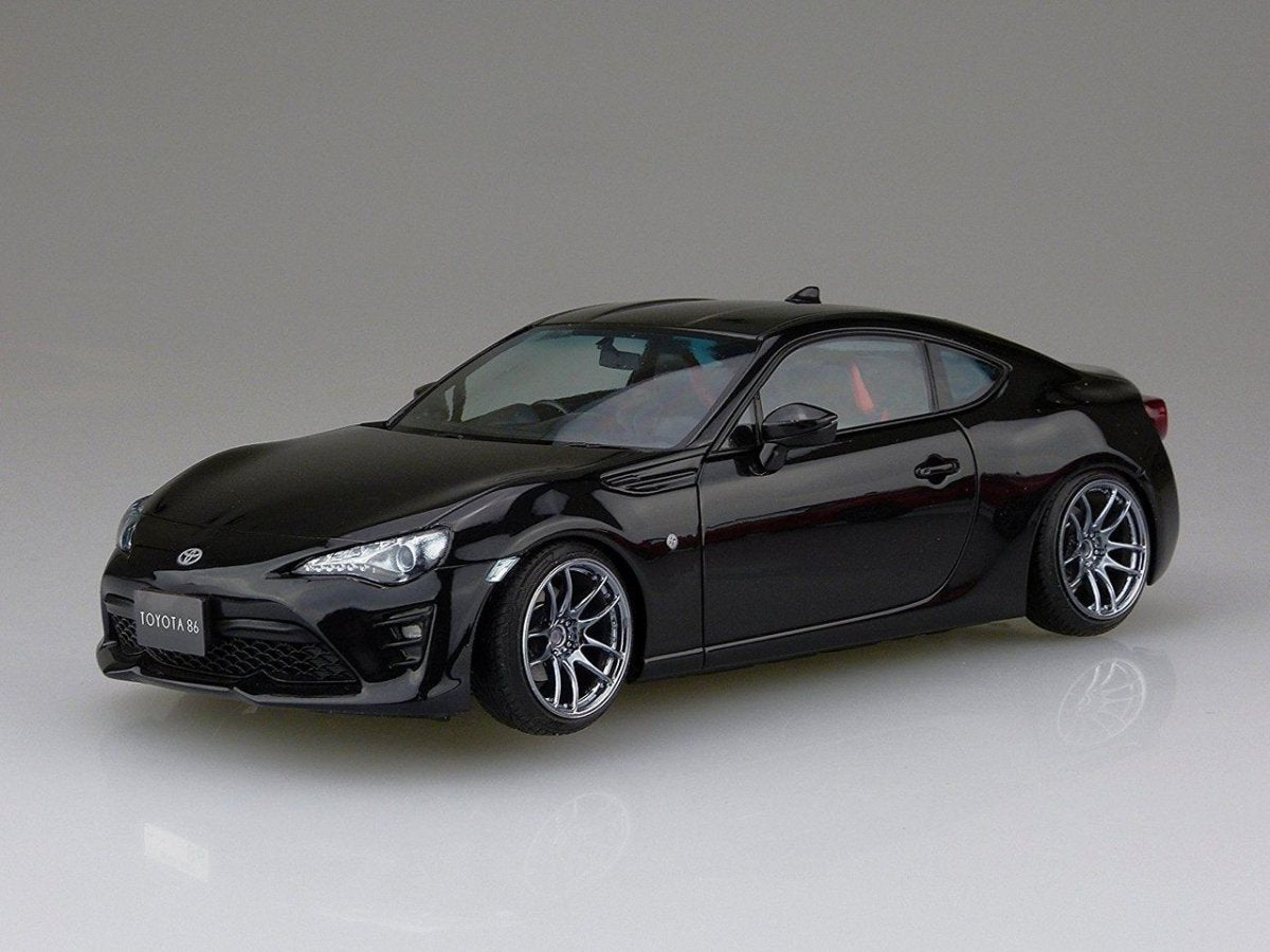 Aoshima 05179 TOYOTA ZN6 TOYOTA86 16 with CUSTOM WHEELS 1/24 – immagine 3